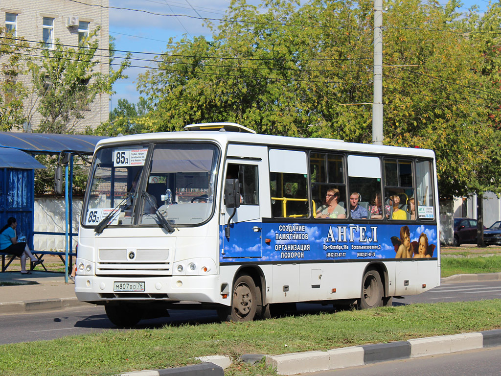 Ярославская область, ПАЗ-320402-05 № М 807 ВО 76