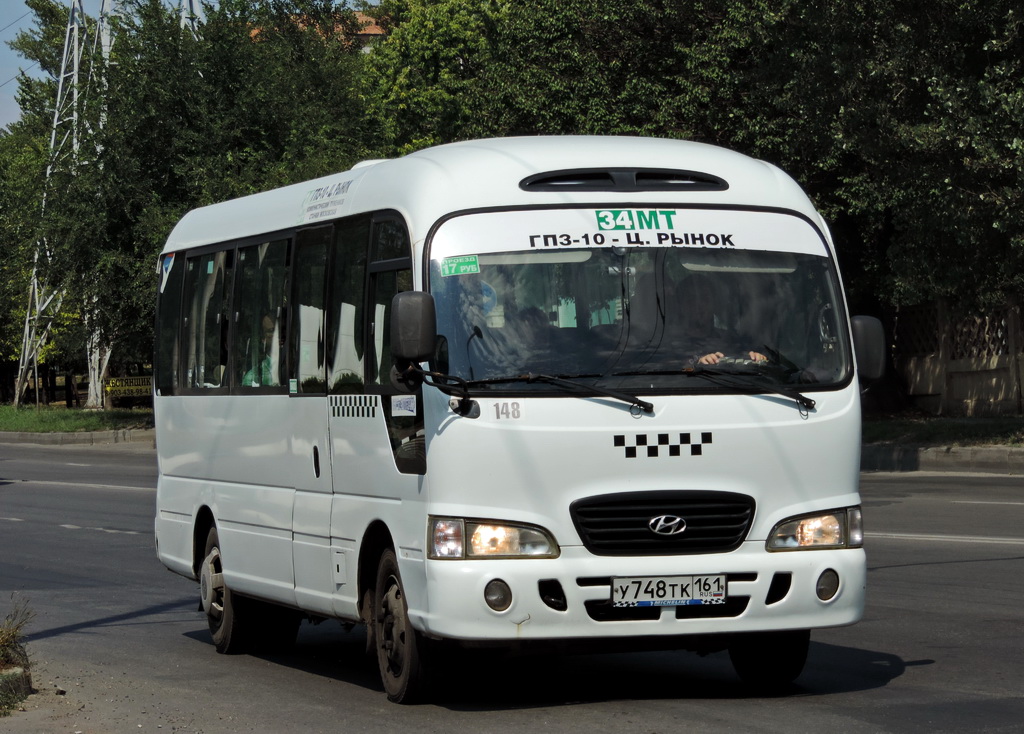 Ростовская область, Hyundai County Deluxe № 148