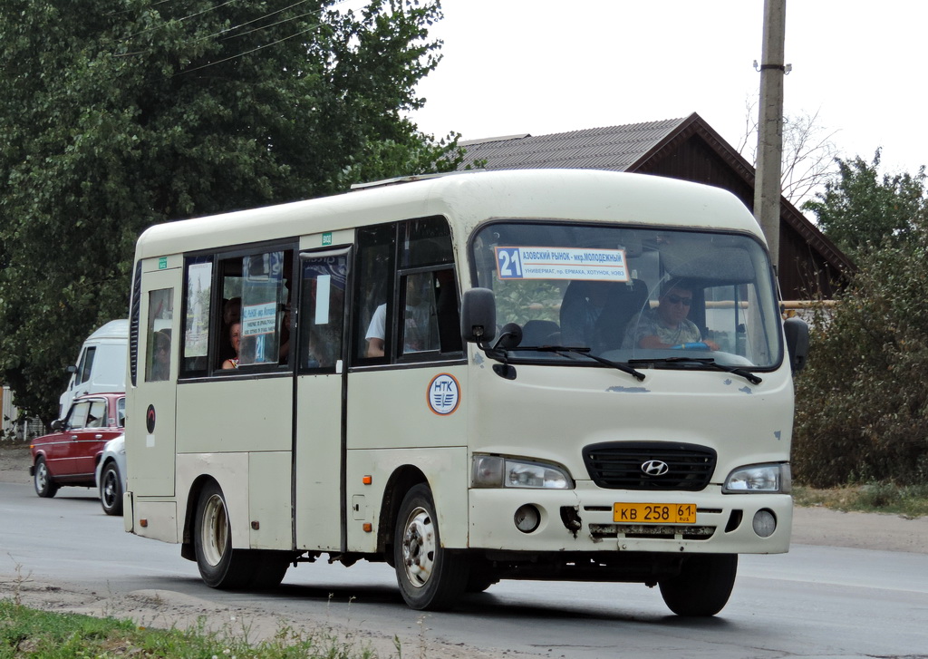 Ростовская область, Hyundai County SWB C08 (РЗГА) № КВ 258 61