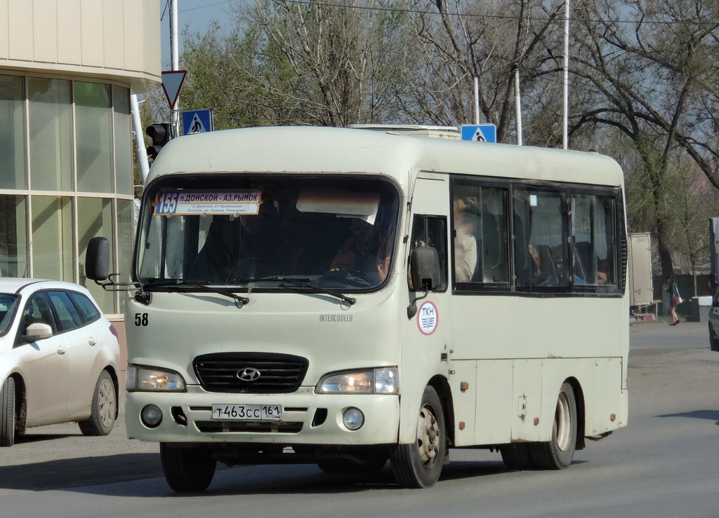 Ростовская область, Hyundai County SWB C08 (РЗГА) № М 596 СТ 161