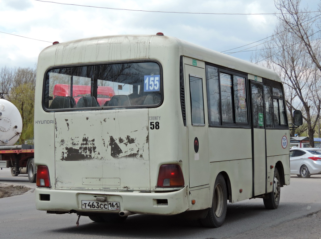 Ростовская область, Hyundai County SWB C08 (РЗГА) № М 596 СТ 161