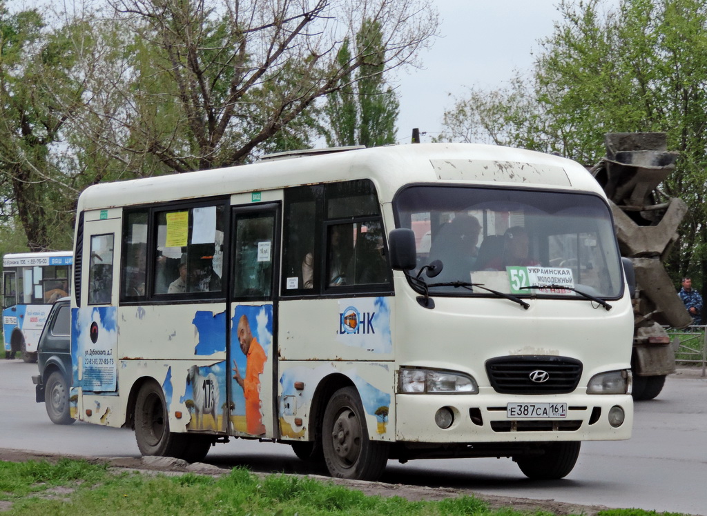 Ростовская область, Hyundai County SWB C08 (РЗГА) № Е 387 СА 161