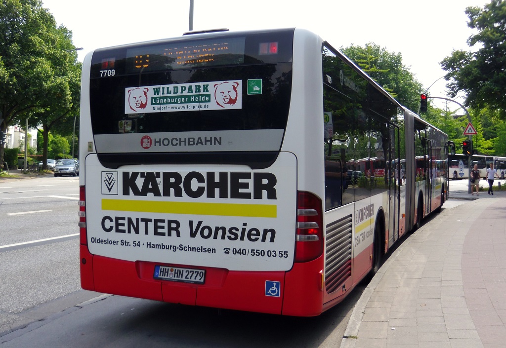 Гамбург, Mercedes-Benz O530G Citaro facelift G № 7709