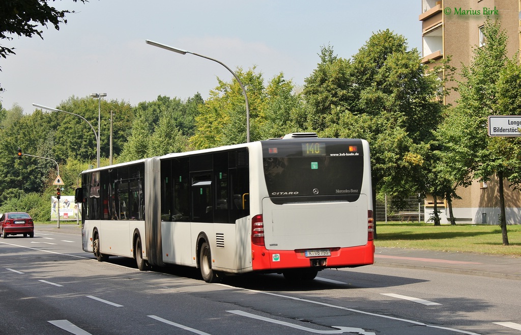 Северный Рейн-Вестфалия, Mercedes-Benz O530G Citaro facelift G № 755