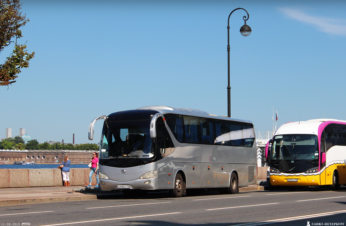 Санкт-Петербург, Yutong ZK6129H № О 346 ВУ 178