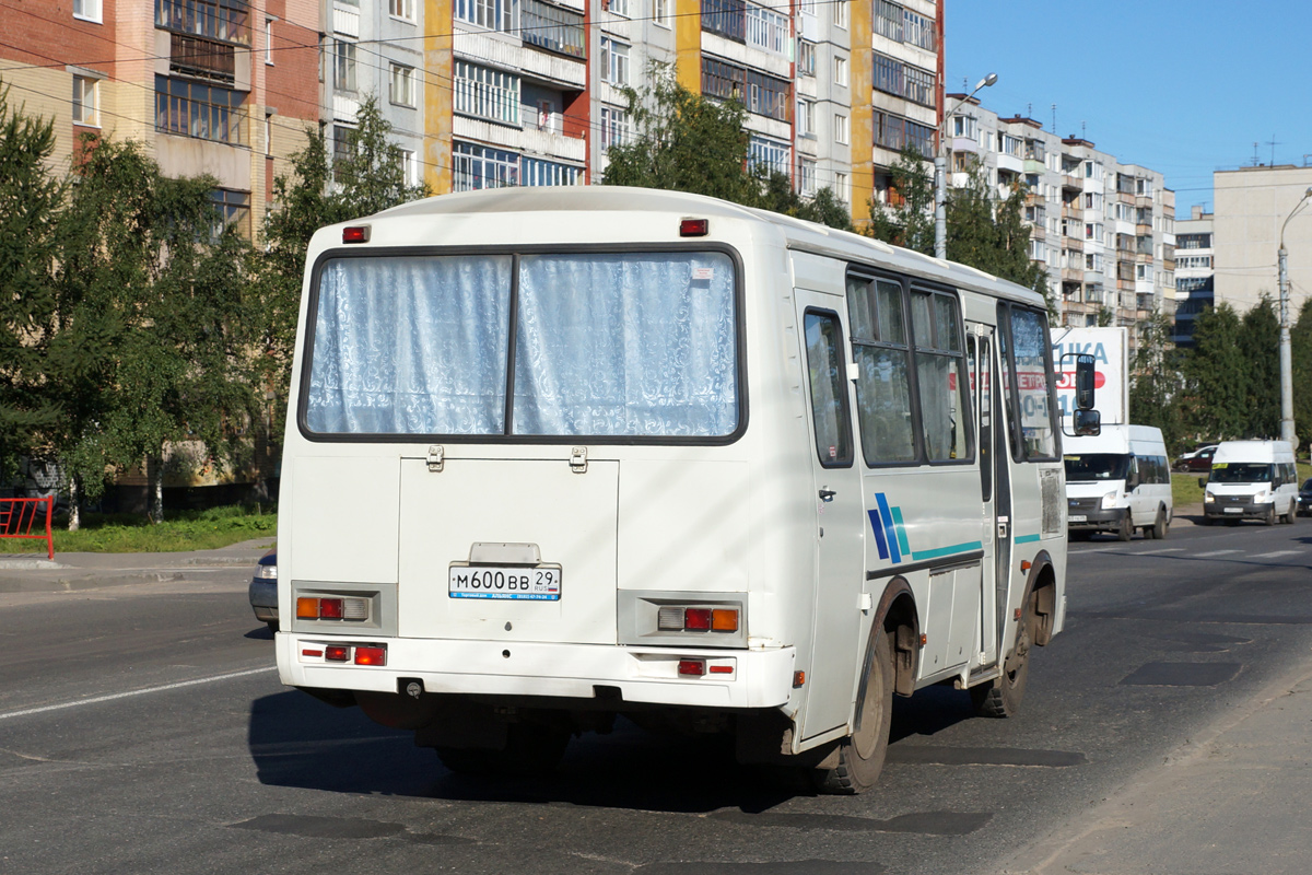 Архангельская область, ПАЗ-32053 № М 600 ВВ 29