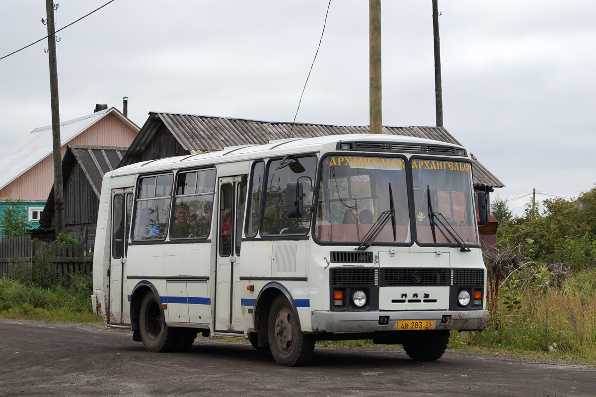 Архангельская вобласць, ПАЗ-32054 № АВ 283 29