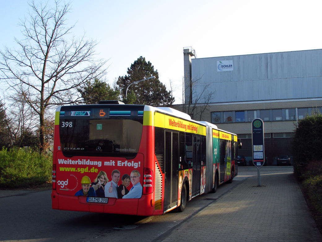 Гессен, Mercedes-Benz O530G Citaro facelift G № 398