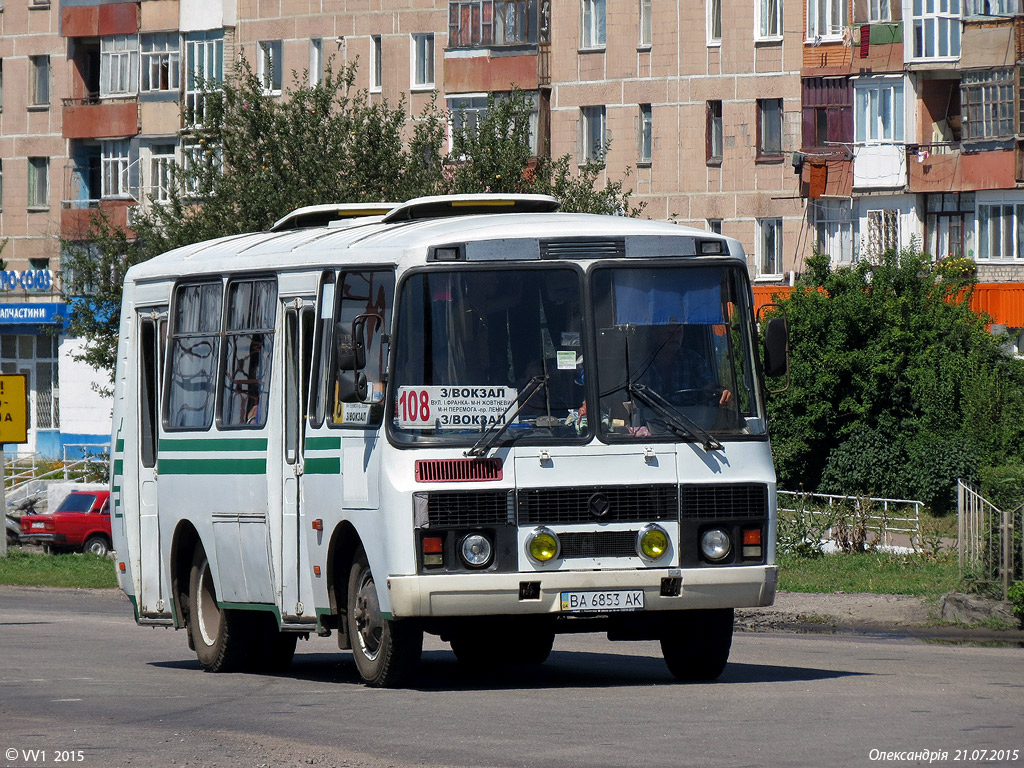 Кировоградская область, ПАЗ-32054 № BA 6853 AK