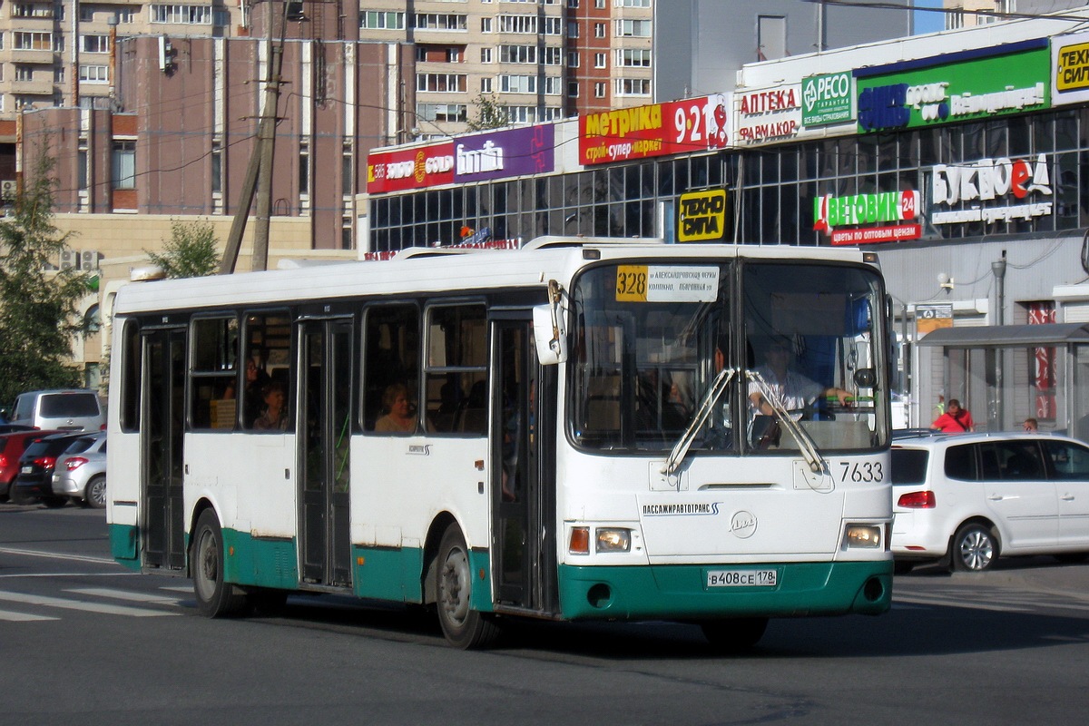 Санкт-Петербург, ЛиАЗ-5256.25 № 7633