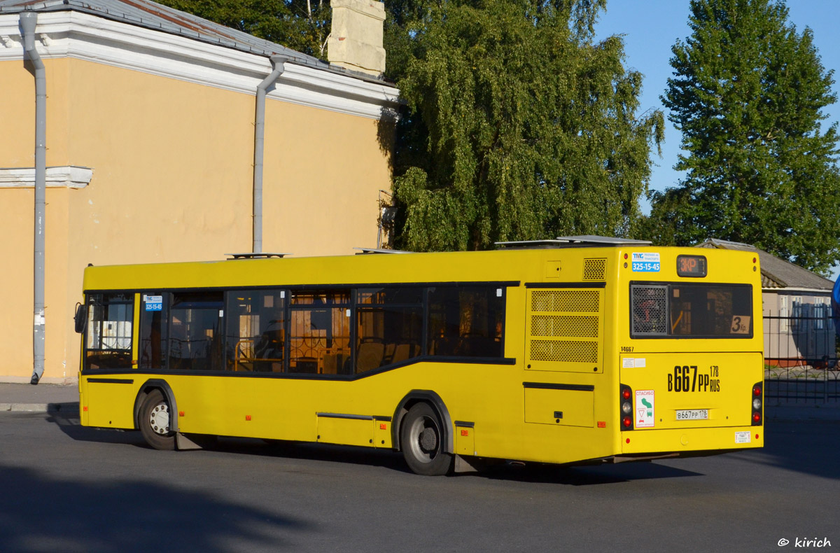 Санкт-Петербург, МАЗ-103.485 № В 667 РР 178