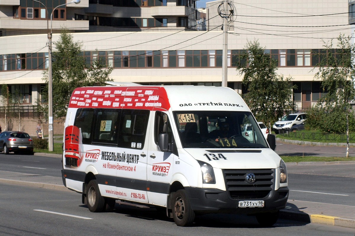 Санкт-Петербург, БТД-2219 (Volkswagen Crafter) № В 731 ХХ 98