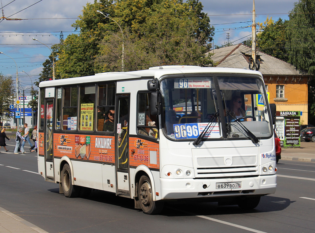 Ярославская область, ПАЗ-320412-05 № В 639 ВО 76