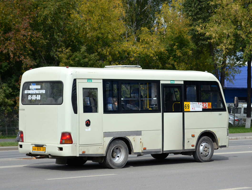 Тюменская область, Hyundai County SWB C08 (РЗГА) № АА 809 72