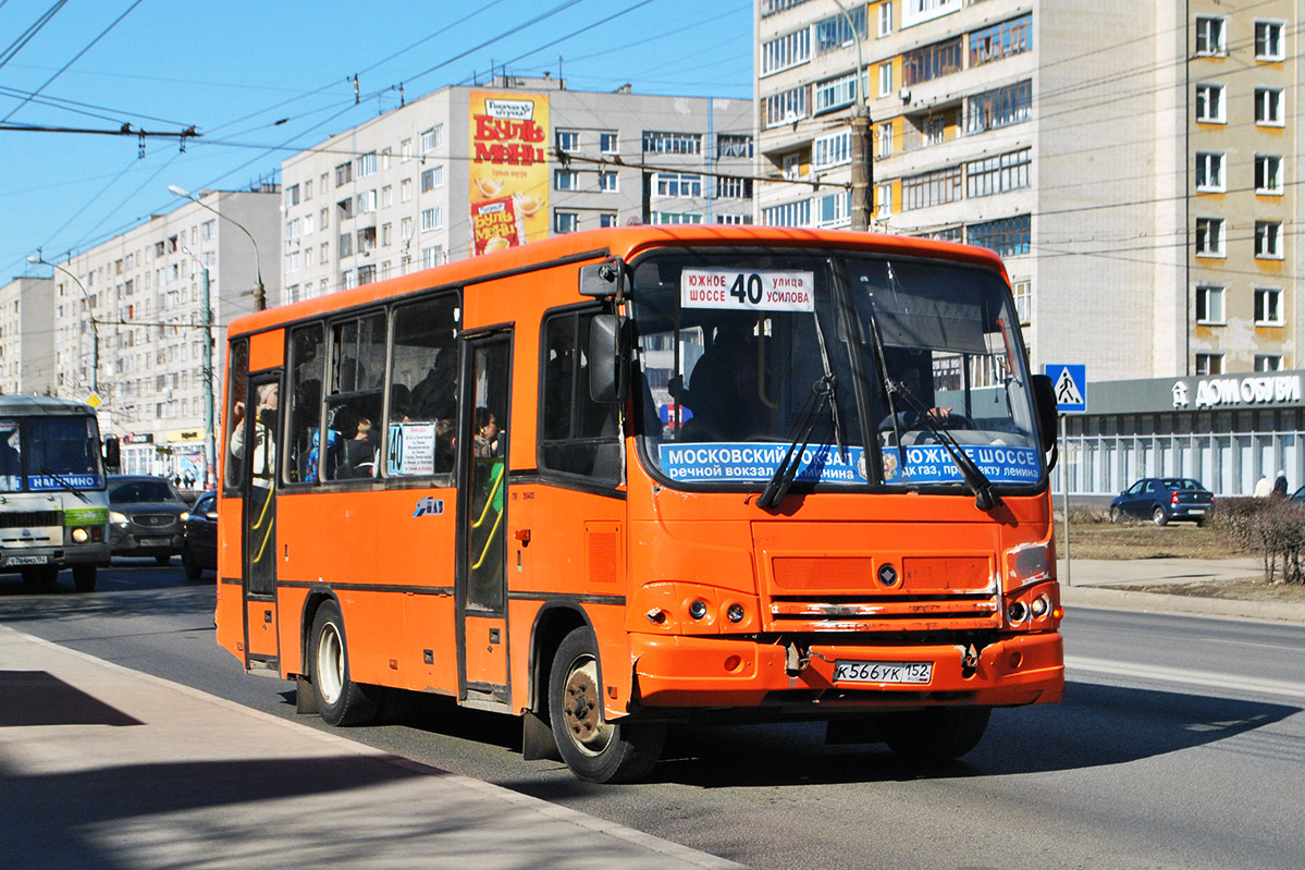 Нижегородская область, ПАЗ-320402-05 № К 566 УК 152