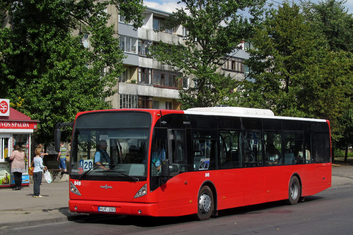 Литва, Van Hool New A330 № 849