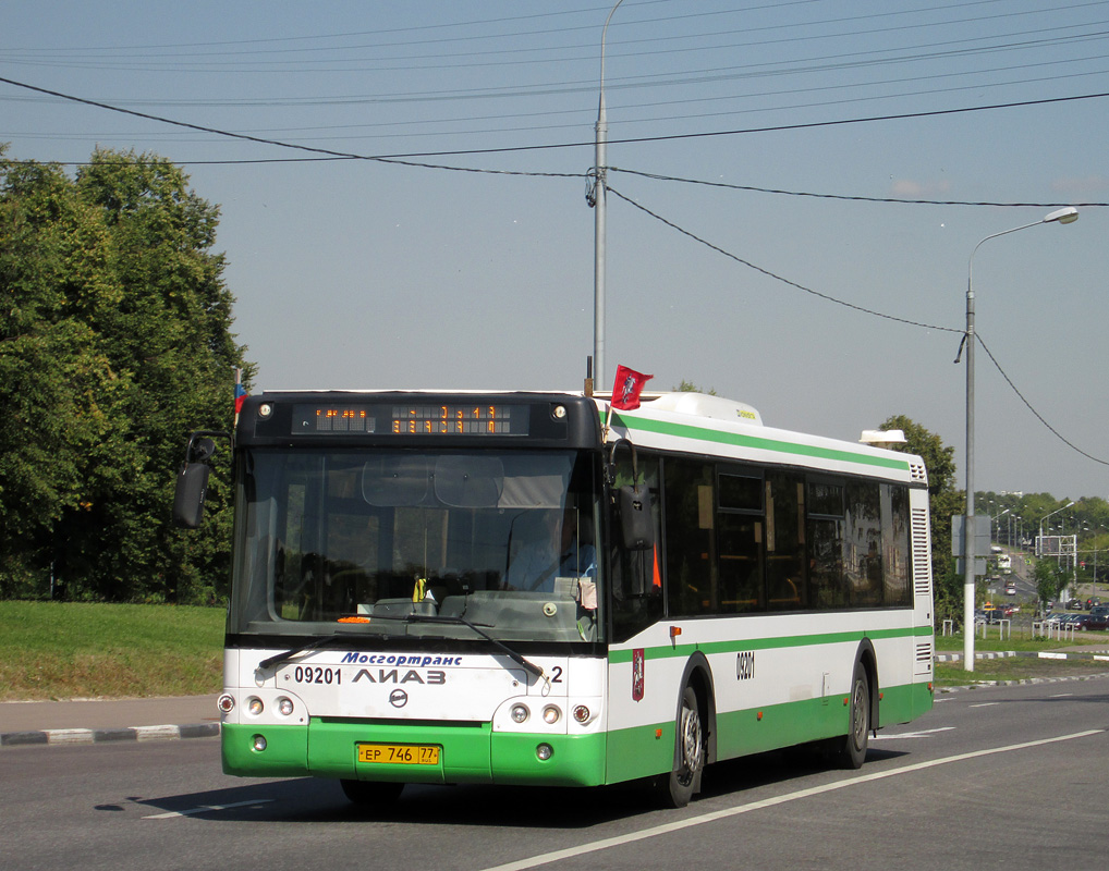 Maskva, LiAZ-5292.22 (2-2-2) Nr. 09201