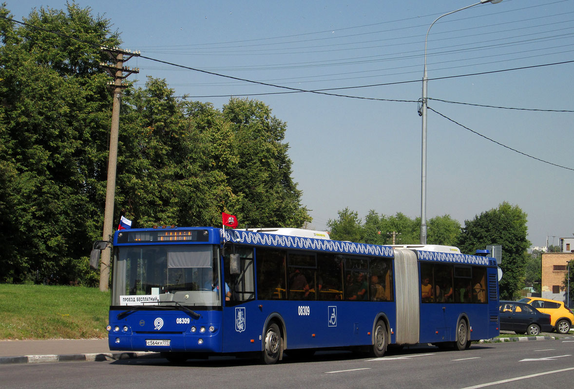 Москва, ЛиАЗ-6213.22 № 08309