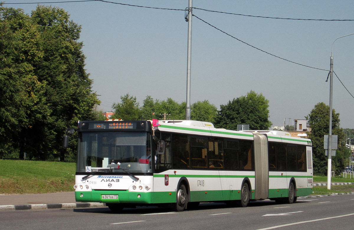 Μόσχα, LiAZ-6213.22 # 17418