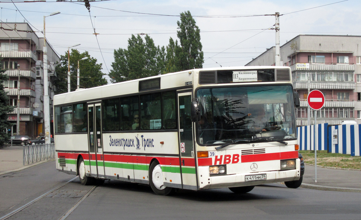 Калининградская область, Mercedes-Benz O407 № 39