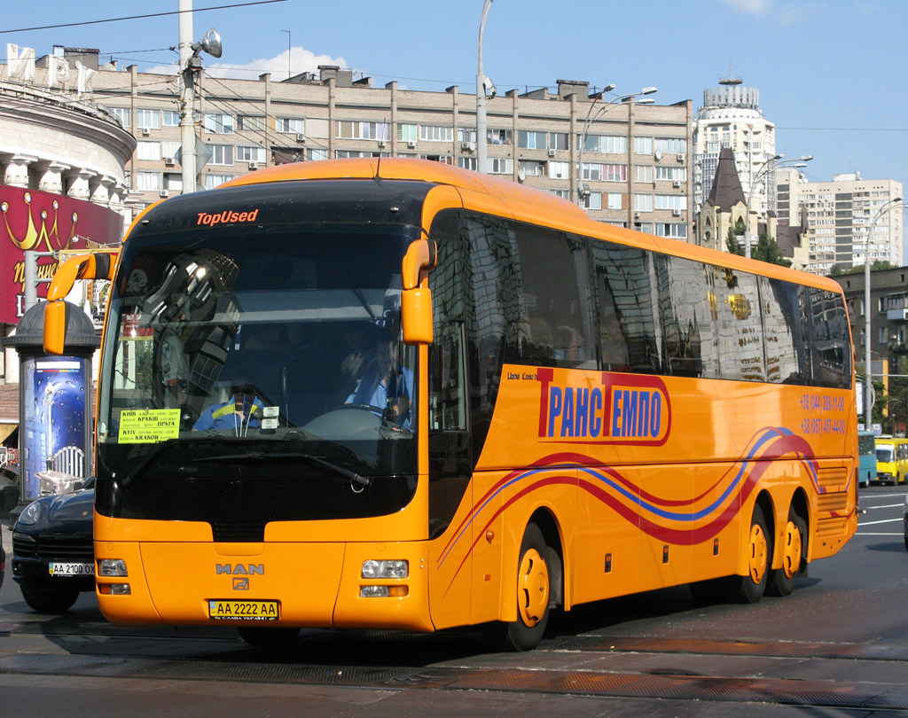 Киев, MAN R08 Lion's Top Coach RHC464 № AA 2222 AA