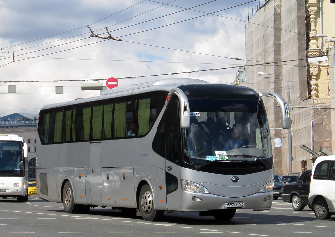 Москва, Yutong ZK6129H № О 892 ЕЕ 777