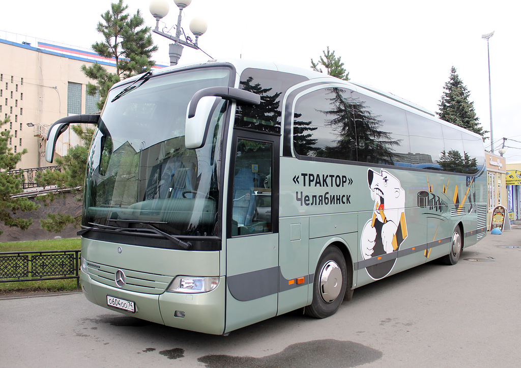 Челябинская область, Mercedes-Benz O580-15RHD Travego № О 604 ОО 74