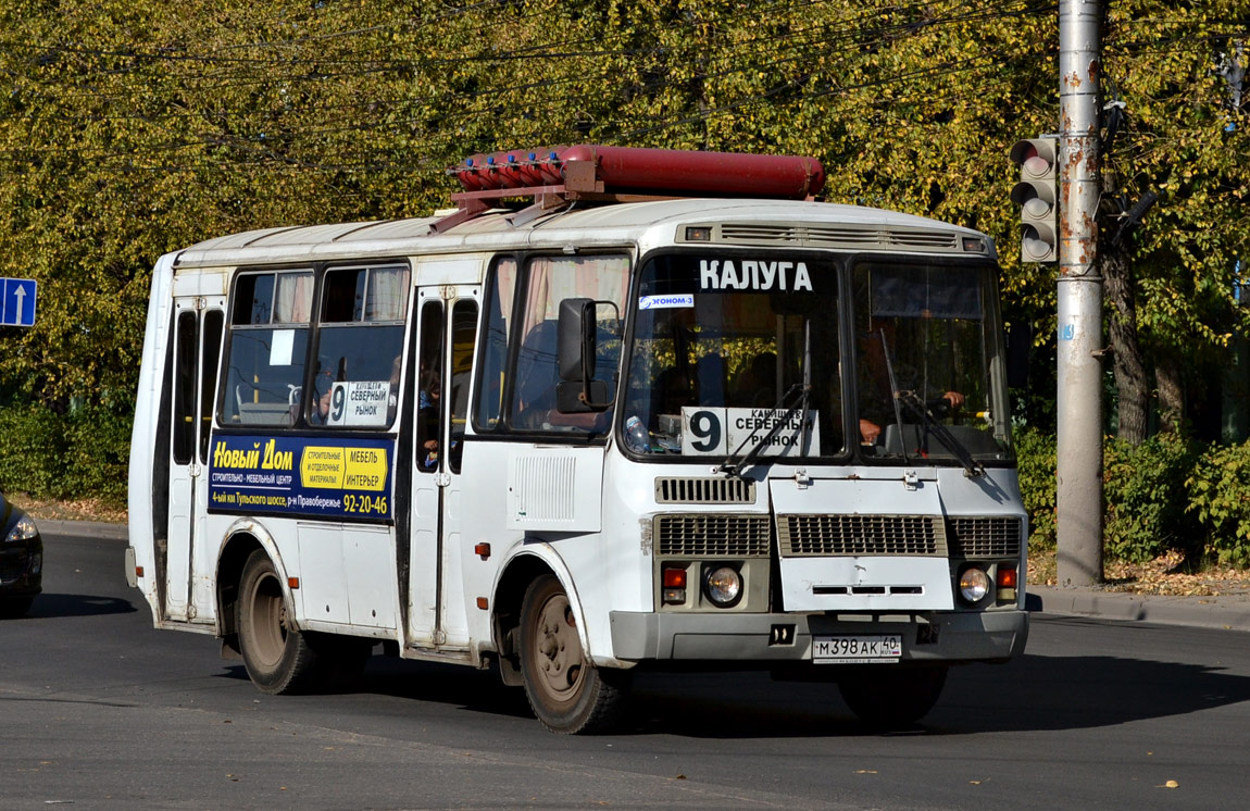 Калужская область, ПАЗ-32054 № М 398 АК 40