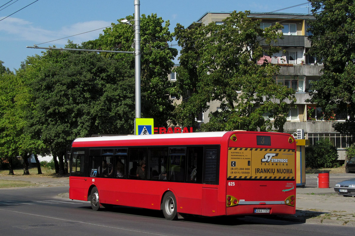 Литва, Solaris Urbino II 12 № 625