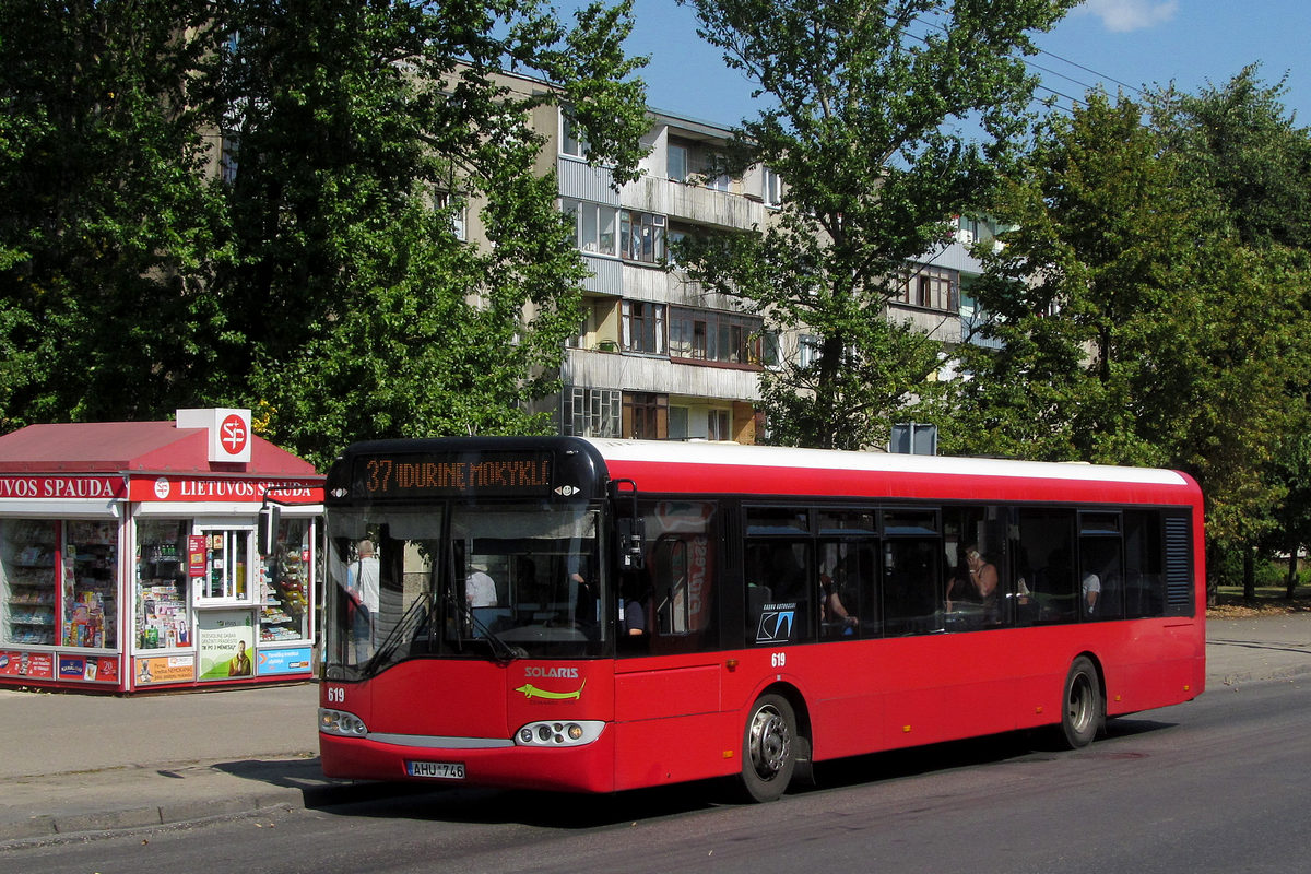 Литва, Solaris Urbino II 12 № 619