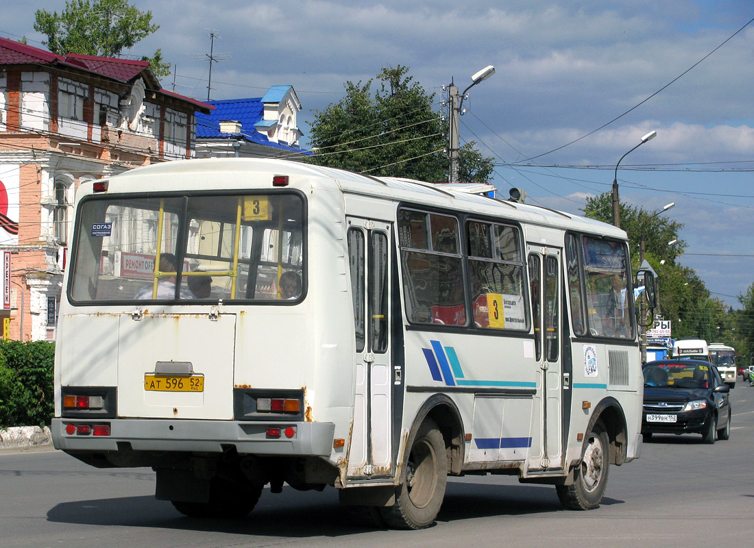 Нижегородская область, ПАЗ-32054 № АТ 596 52