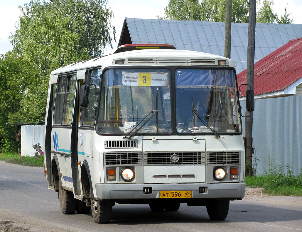 Нижегородская область, ПАЗ-32054 № АТ 596 52