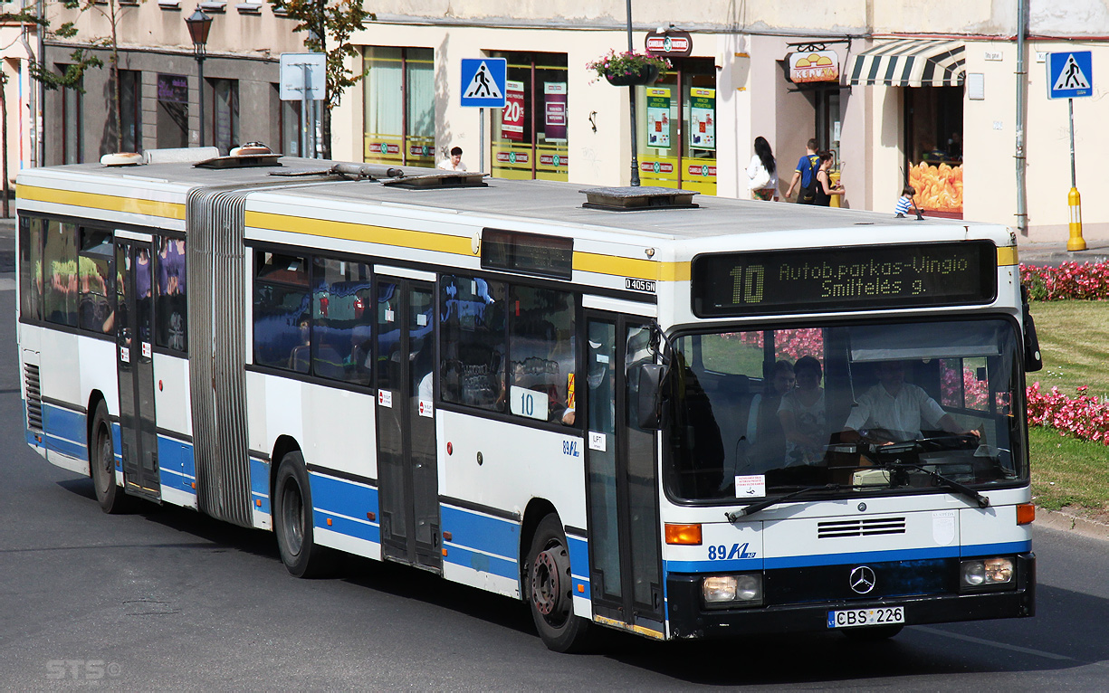 Литва, Mercedes-Benz O405GN № 89