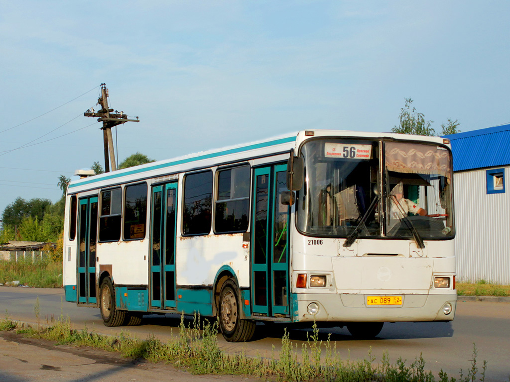 Нижегородская область, ЛиАЗ-5293.00 № 21006