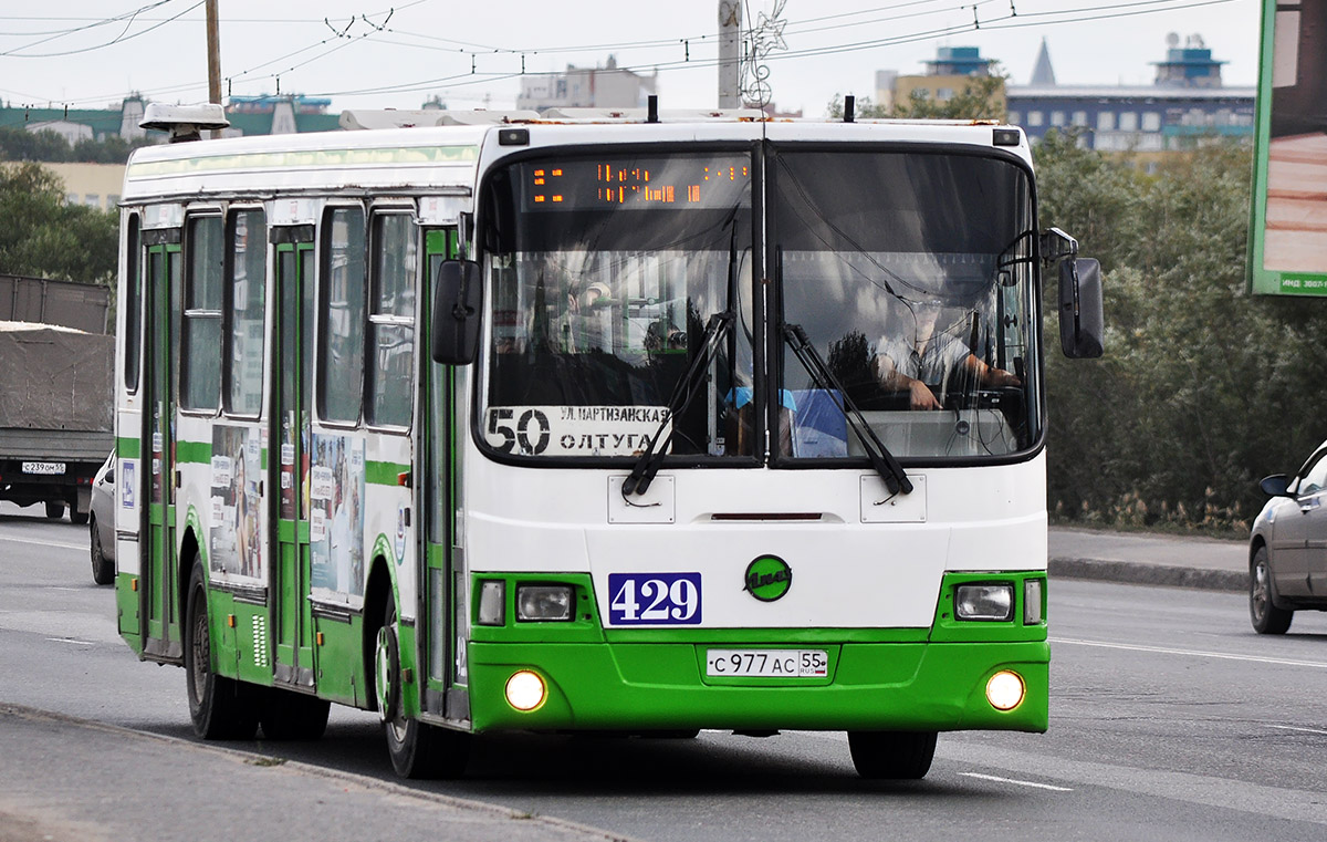 Omsk region, LiAZ-5256.45 Nr. 429