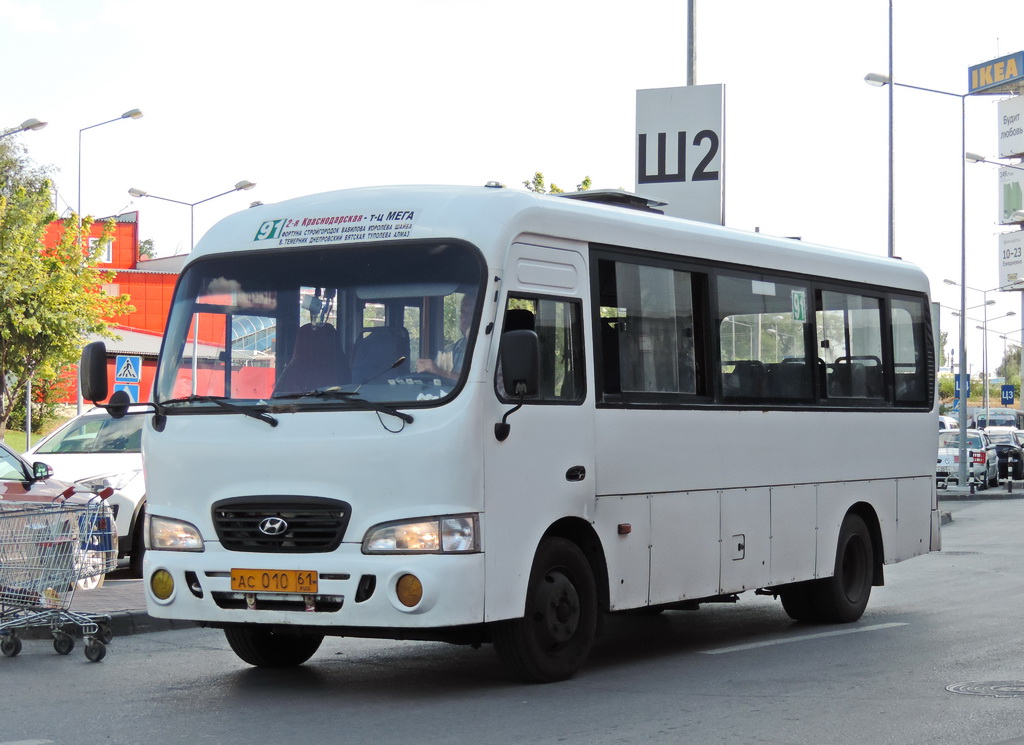 Ростовская область, Hyundai County LWB C09 (ТагАЗ) № АС 010 61