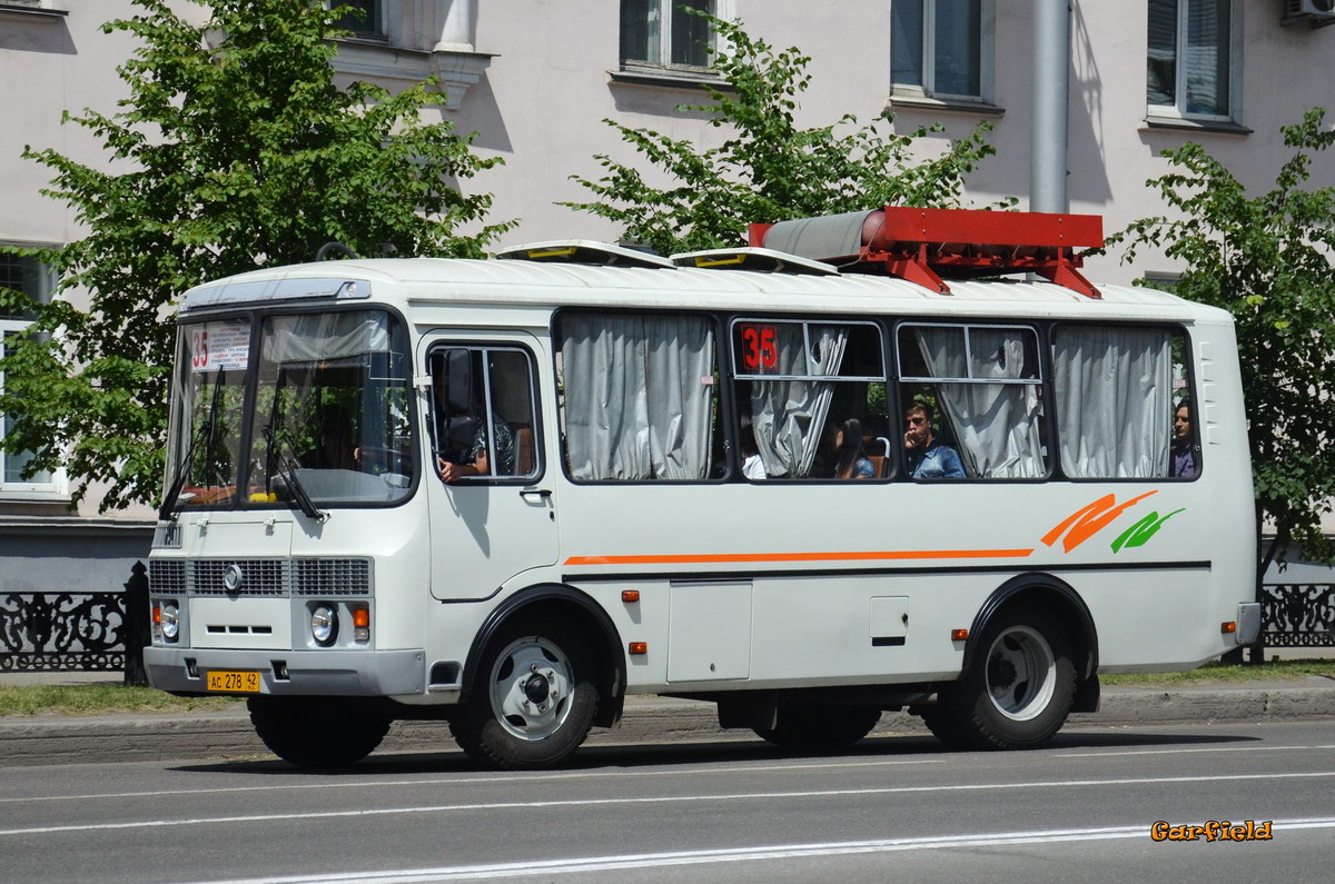 Кемеровская область - Кузбасс, ПАЗ-32054 № АС 278 42