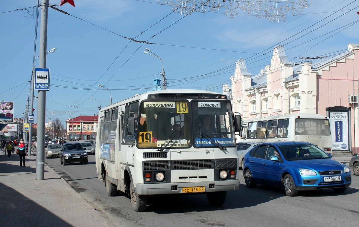Томская область, ПАЗ-32054 № СС 116 70