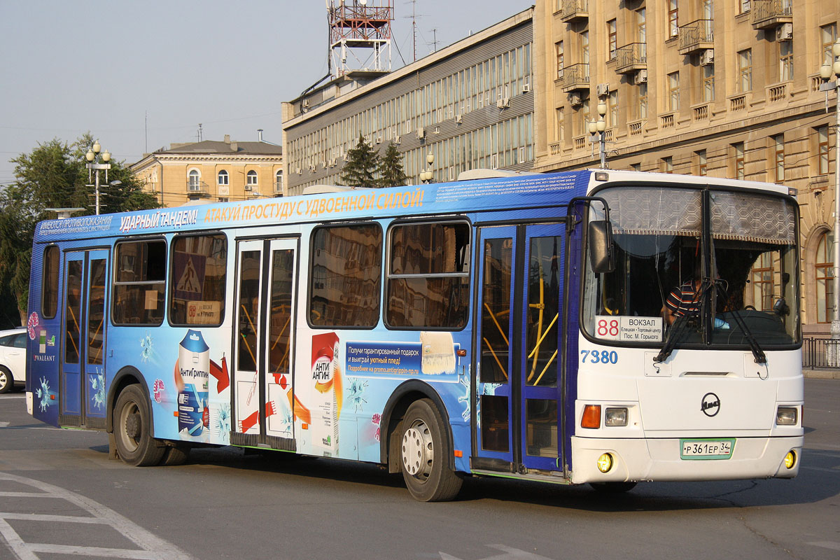 Волгоградская область, ЛиАЗ-5256.26 № 7380