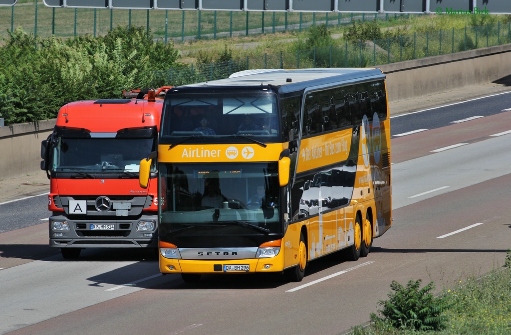 Гессен, Setra S431DT № 296