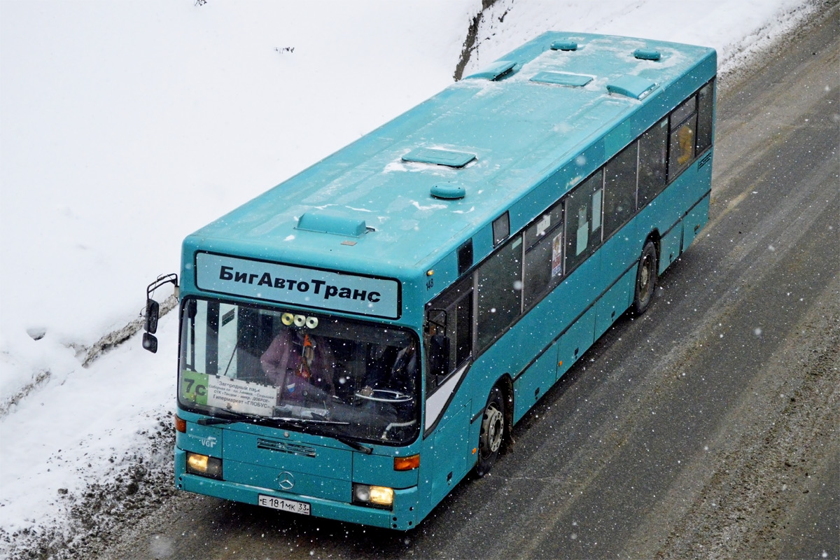 Владимирская область, Mercedes-Benz O405N № Е 181 МК 33