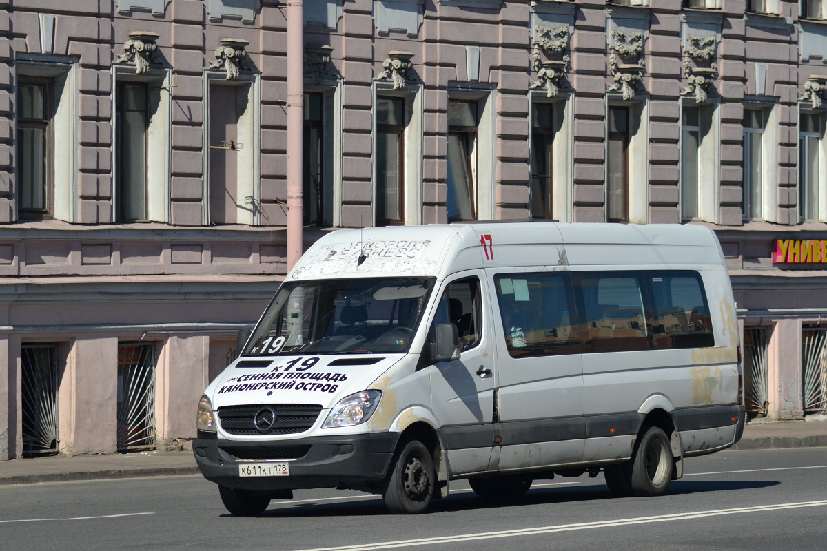 Санкт-Петербург, Луидор-22360C (MB Sprinter) № К 611 КТ 178