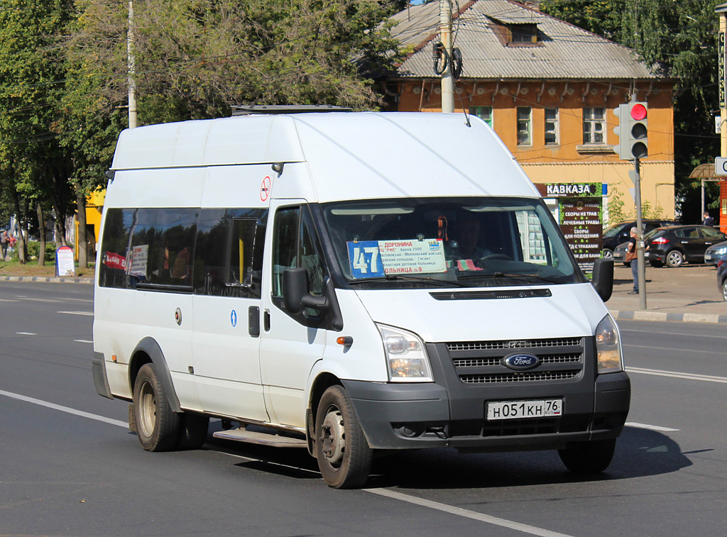 Ярославская область, Нижегородец-222708  (Ford Transit) № Н 051 КН 76