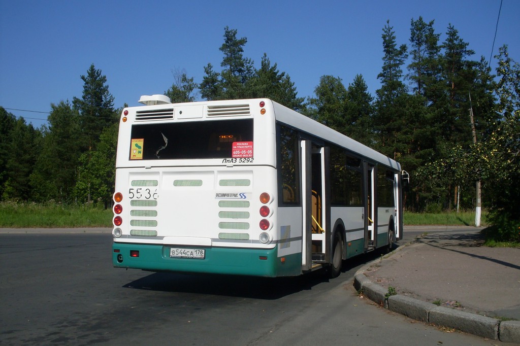 Sanktpēterburga, LiAZ-5292.60 № 5536