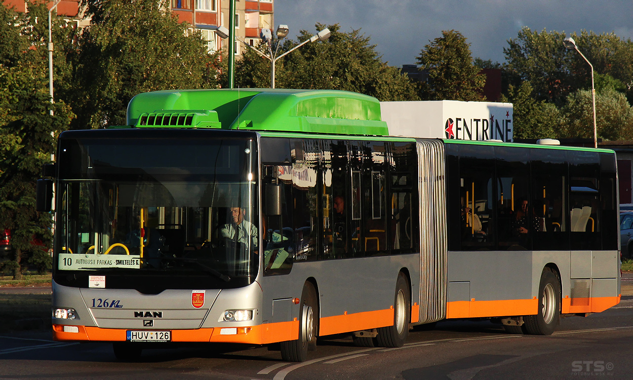 Литва, MAN A23 Lion's City G NG313 CNG № 126