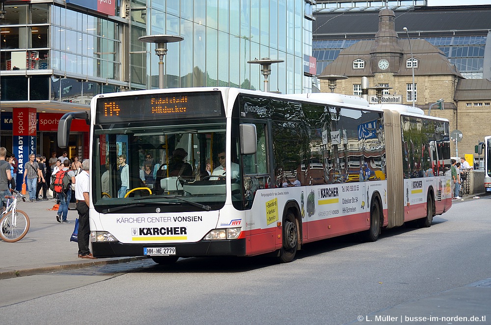 Гамбург, Mercedes-Benz O530G Citaro facelift G № 7709