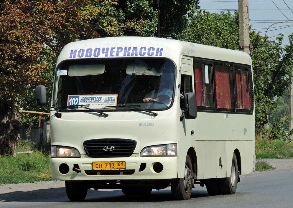 Ростовская область, Hyundai County SWB C08 (РЗГА) № СН 713 61