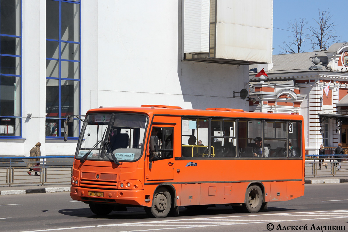 Нижегородская область, ПАЗ-320402-05 № АЕ 888 52