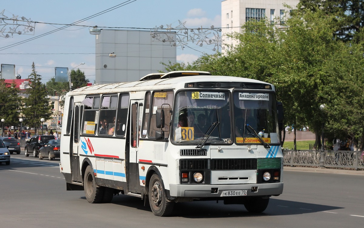 Томская область, ПАЗ-4234 № К 830 ЕЕ 70