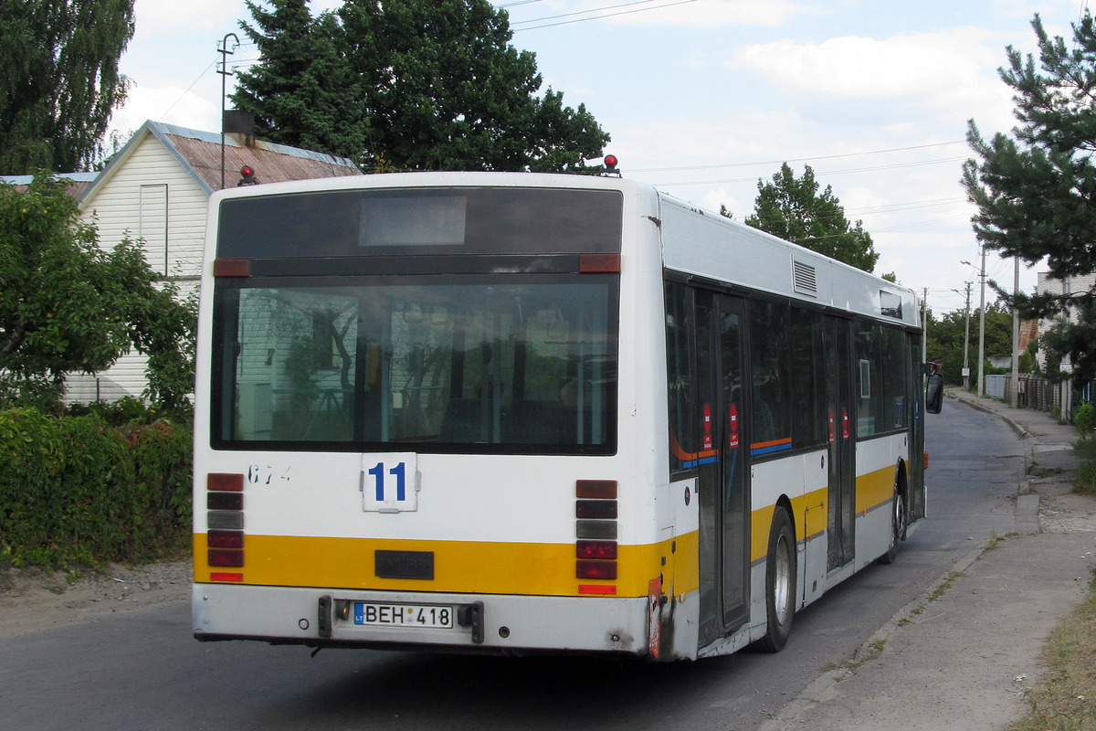 Литва, Van Hool A300 № 674